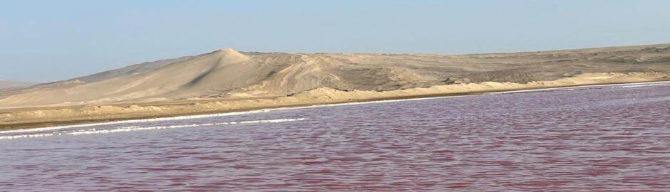 Laguna Rosada Playa Roja
